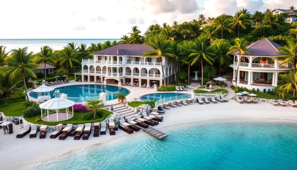 Image of a luxurious resort in George Town, Exuma Image of a luxurious resort in George Town, Exuma