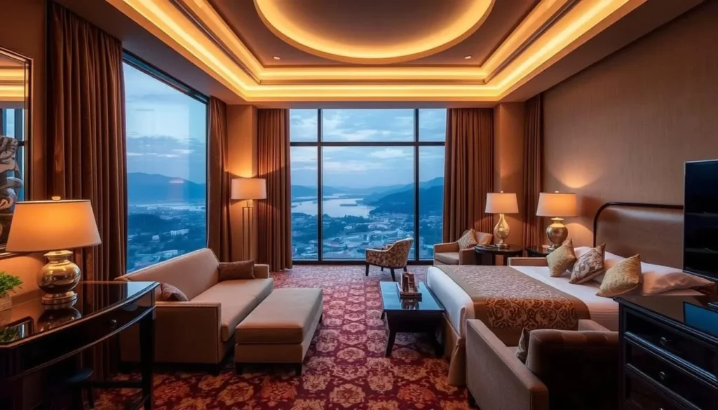 Image of a luxurious room at Diamond Mills