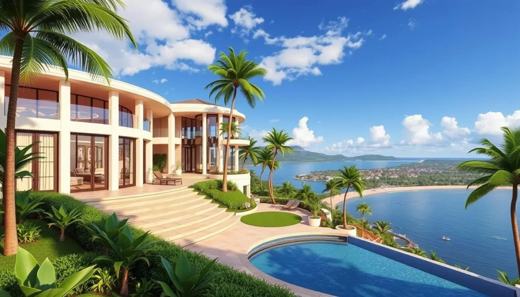 Image of a luxury hotel in Malabo, Equatorial Guinea