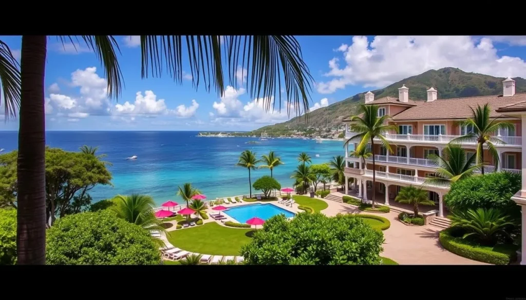 Image of a luxury resort in Frigate Bay, St. Kitts
