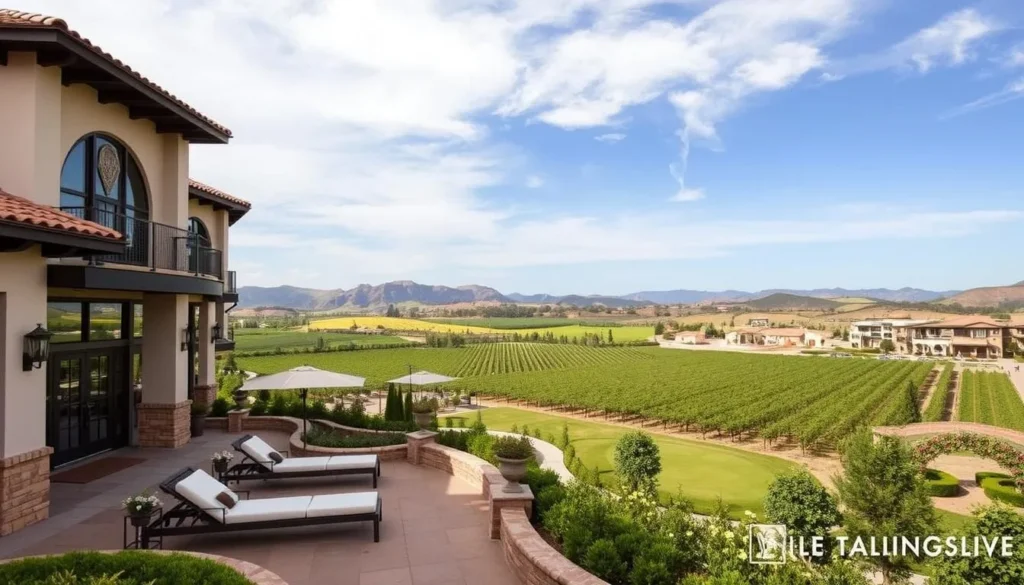 Image of a luxury resort in Temecula wine country