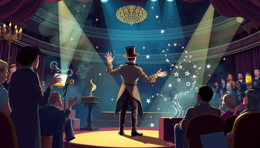 Image of a magic show performance