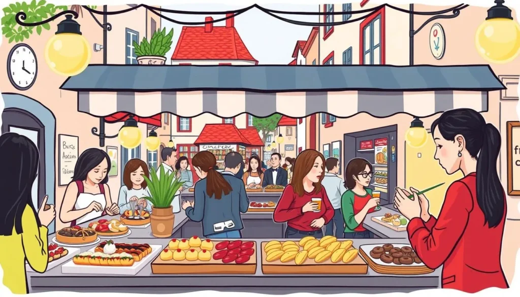 Image of a pintxos bar in San Sebastián's Old Town