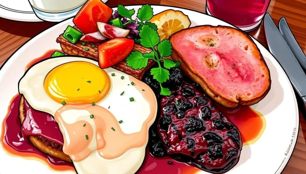 Image of a popular breakfast dish from The Purple Pig or Wildberry Cafe