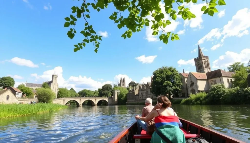 Image of a punting tour on the River Stour in Canterbury