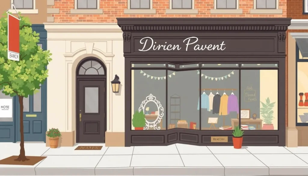 Image of a quaint, independent boutique on Main Street Beacon