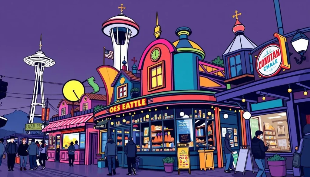 Image of a quirky Seattle attraction