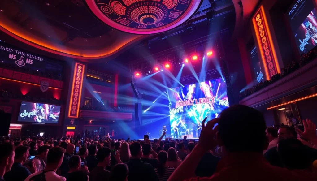 Image of a residency concert at a Las Vegas venue