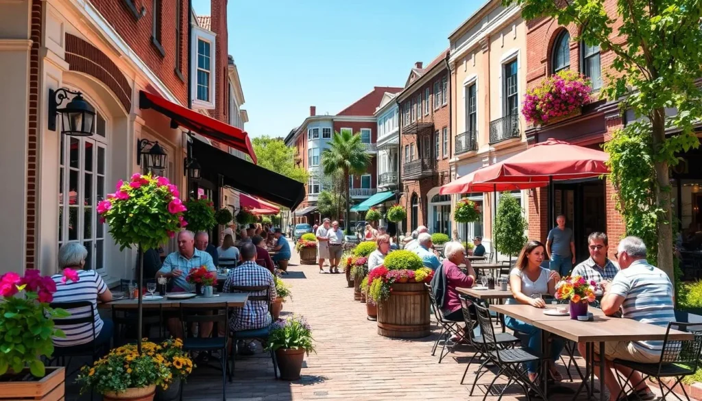 Image of a restaurant around Marietta Square
