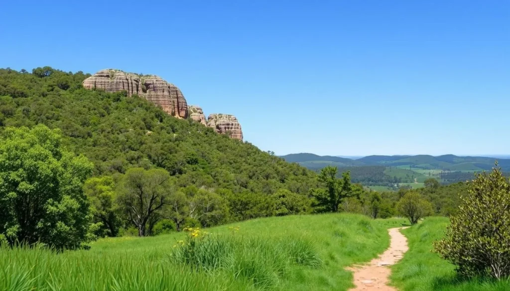 Image of a scenic day trip destination near Healesville