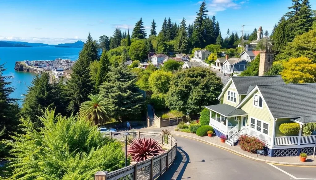 Image of a scenic day trip route around Port Townsend