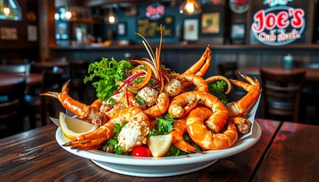 Image of a seafood dish at Joe's Crab Shack