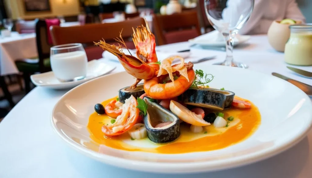 Image of a seafood dish at a York restaurant