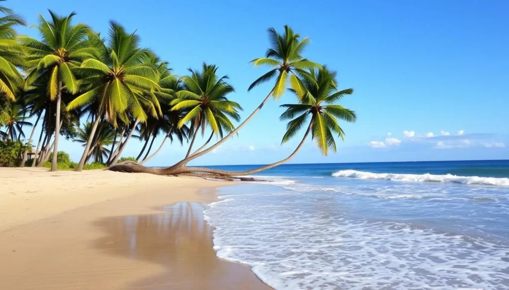 Image of a secluded beach in Guanacaste