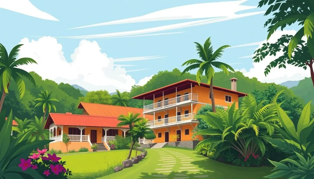 Image of a serene hotel or bed and breakfast in Camuy, Puerto Rico