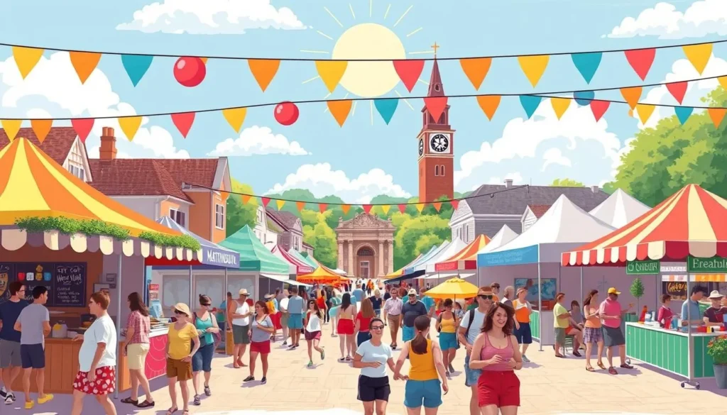 Image of a summer festival in Martinsburg Image of a summer festival in Martinsburg