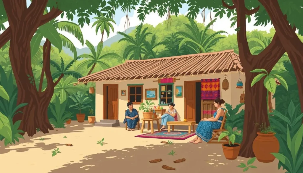 Image of a traditional Amantaní Island homestay