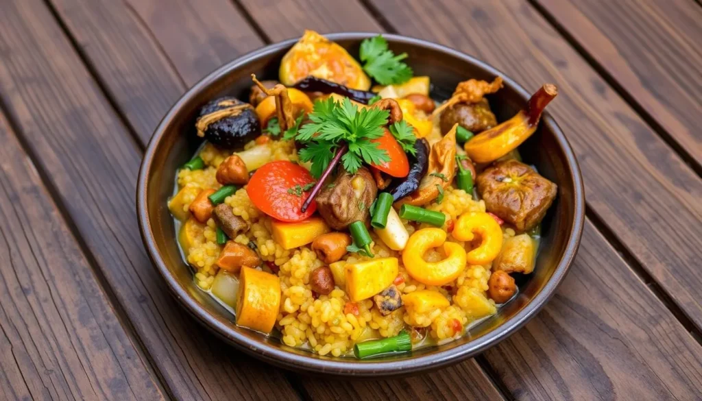 Image of a traditional Equatoguinean dish