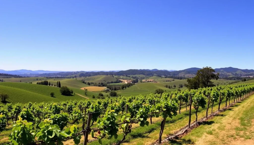 Image of a vineyard in Napa Valley