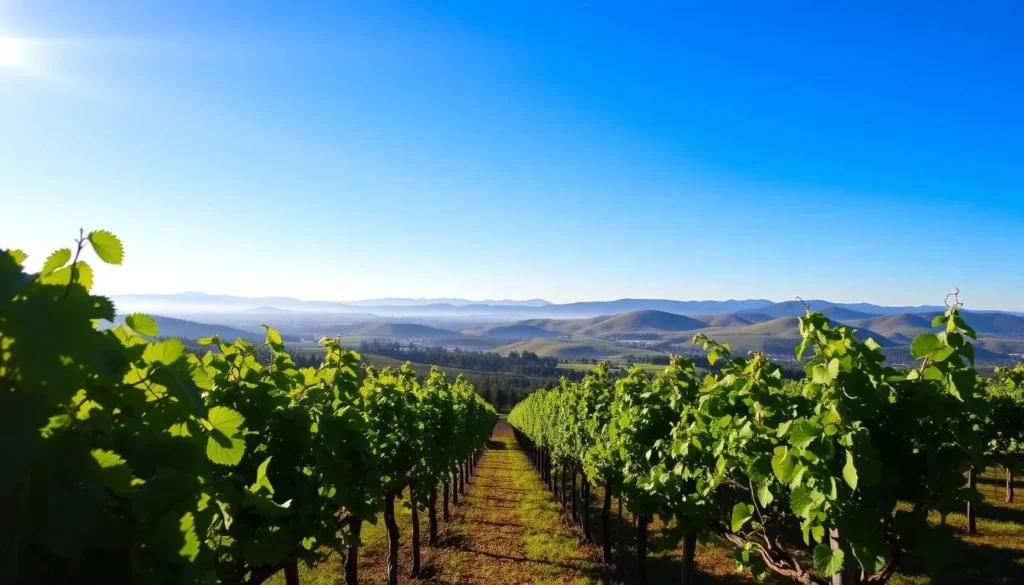 Image of a vineyard in Woodinville