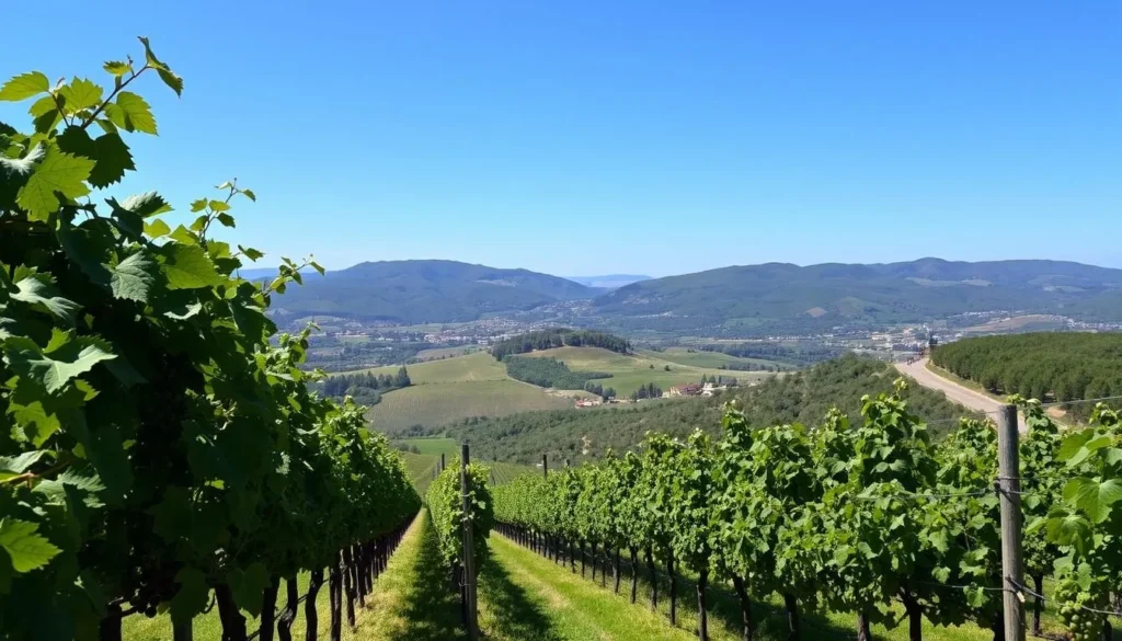 Image of a vineyard in the Commandaria region Image of a vineyard in the Commandaria region