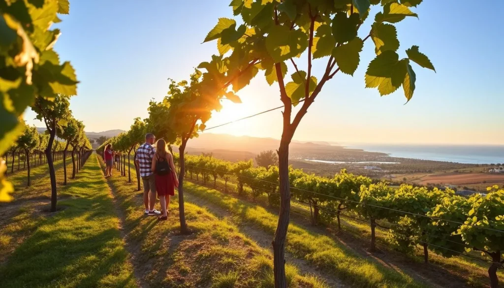 Image of a vineyard tour in Menorca