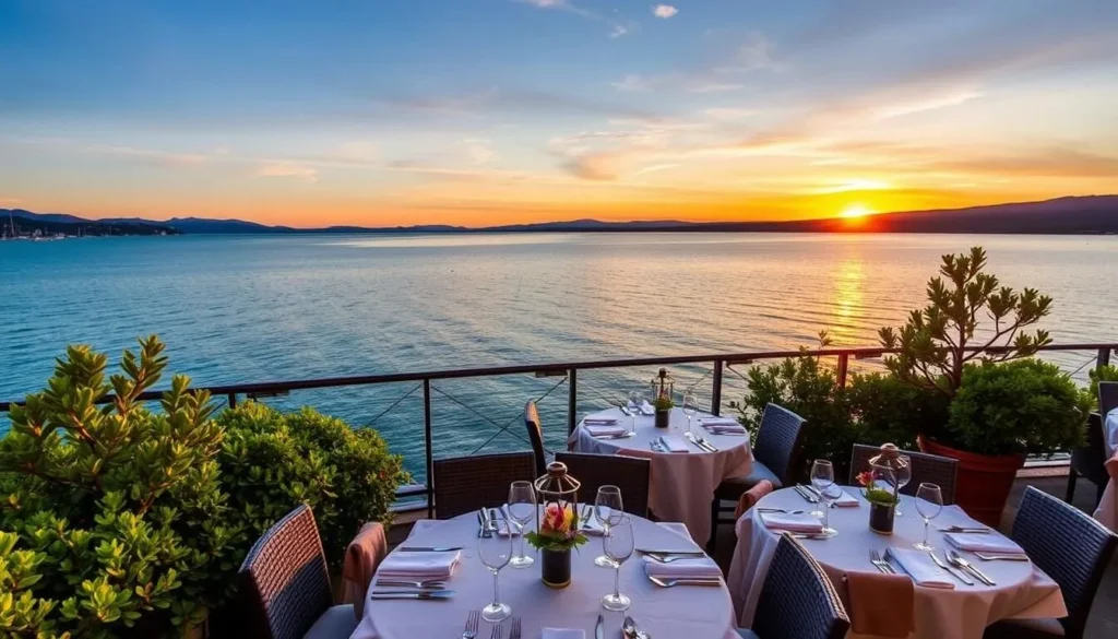 Image of a waterfront dining experience in South Lake Tahoe Image of a waterfront dining experience in South Lake Tahoe