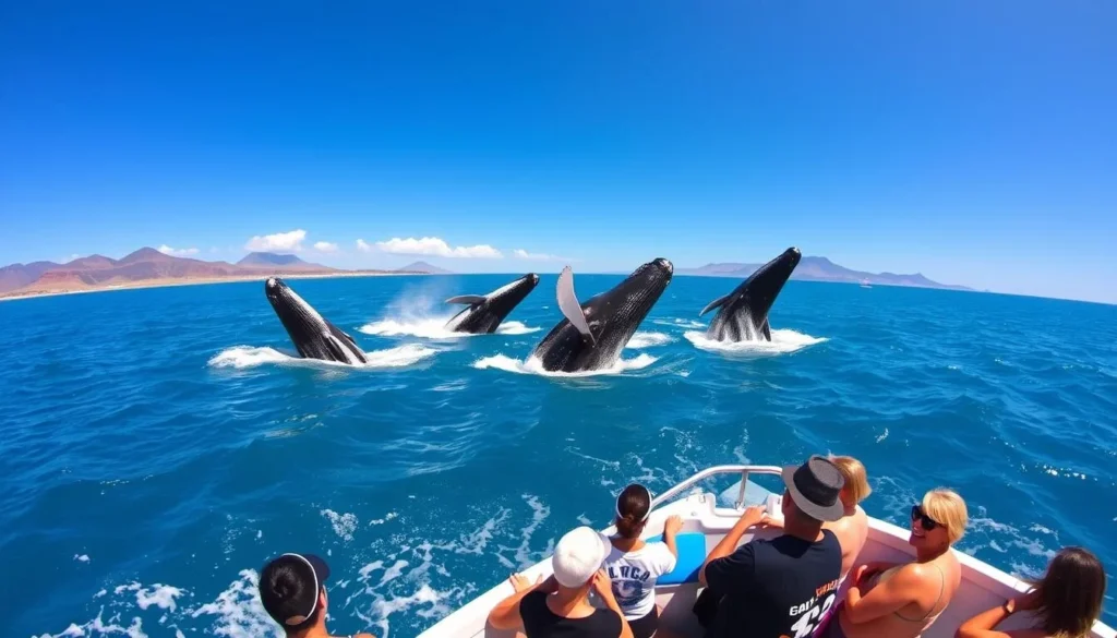 Image of a whale watching tour in the Canary Islands