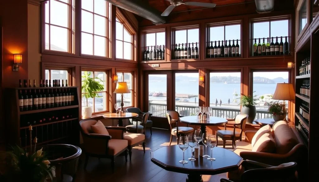 Image of a wine tasting room in Sausalito Image of a wine tasting room in Sausalito