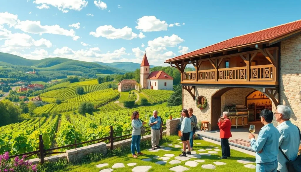 Image of a wine tasting tour in Tokaj