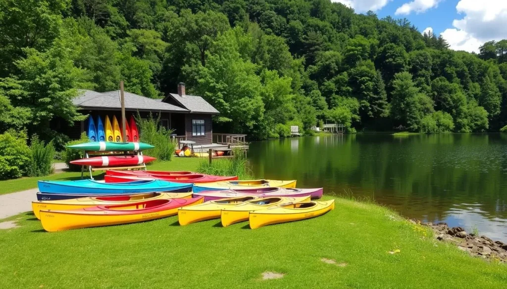 Image of canoe or kayak rentals