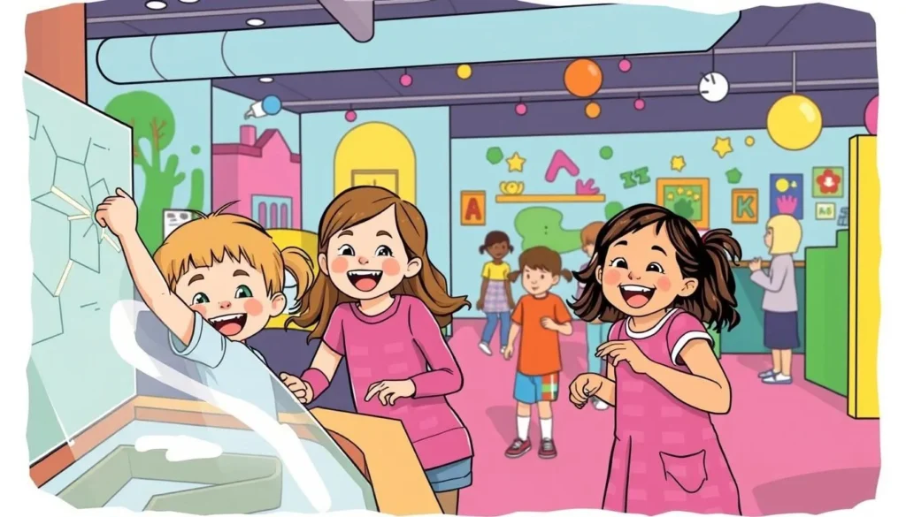 Image of children playing at the Children's Museum in Easton