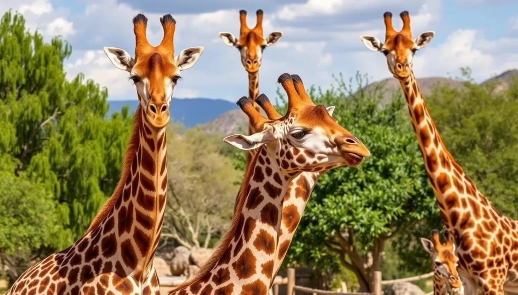 Image of giraffes at The Living Desert Zoo and Gardens