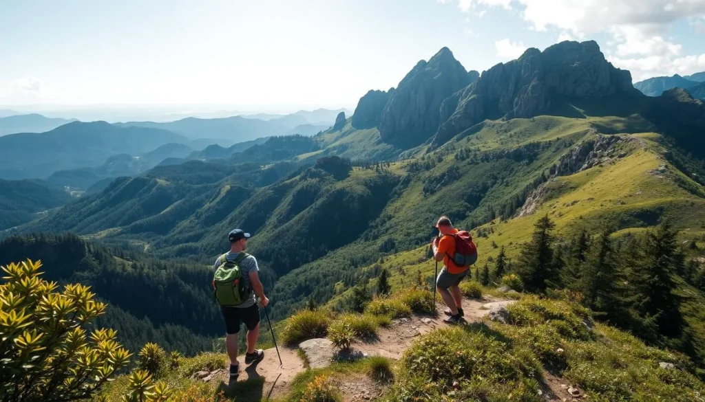 Image of hiking in the Air Mountains