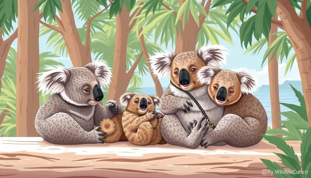 Image of koalas at Hamilton Island Wildlife Café