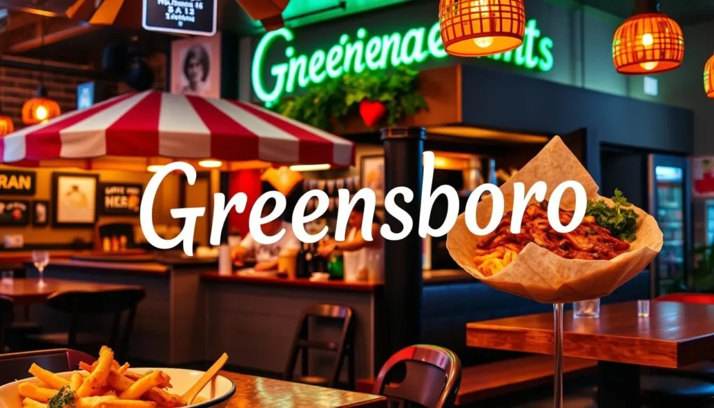 Image of local Greensboro restaurants or dishes