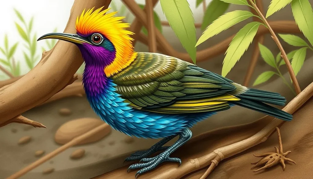 Image of rare bird species on Motuara Island