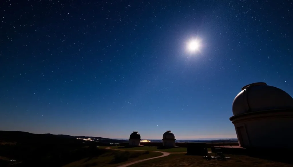 Image of stargazing at McDonald Observatory