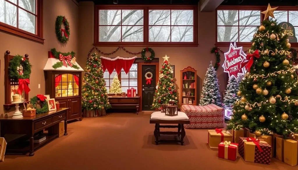 Image of the "A Christmas Story" Comes Home exhibit