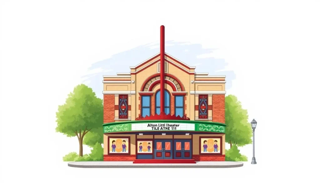 Image of the Alton Little Theater building