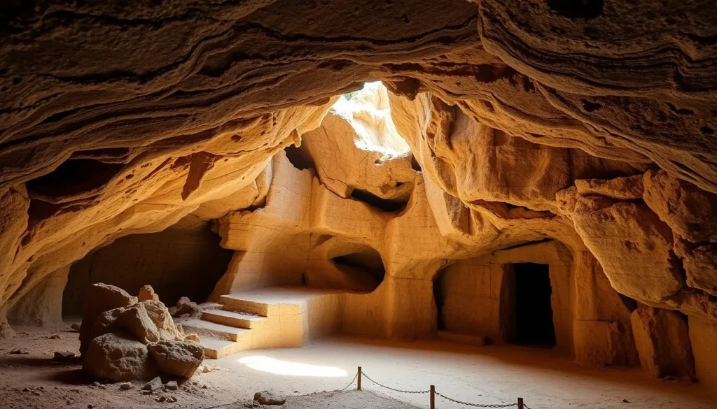 Image of the Aztec Cave in Tom Mays Unit