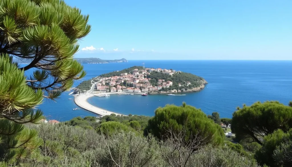 Image of the Cap Ferret Peninsula with its beautiful villages and stunning coastal views Image of the Cap Ferret Peninsula with its beautiful villages and stunning coastal views