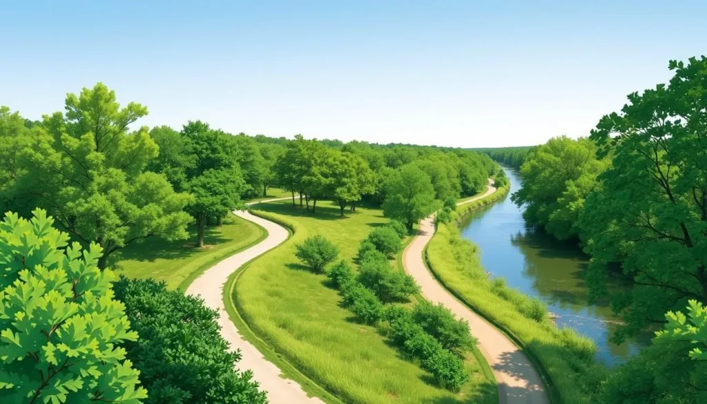 Image of the Cape Fear River Trail