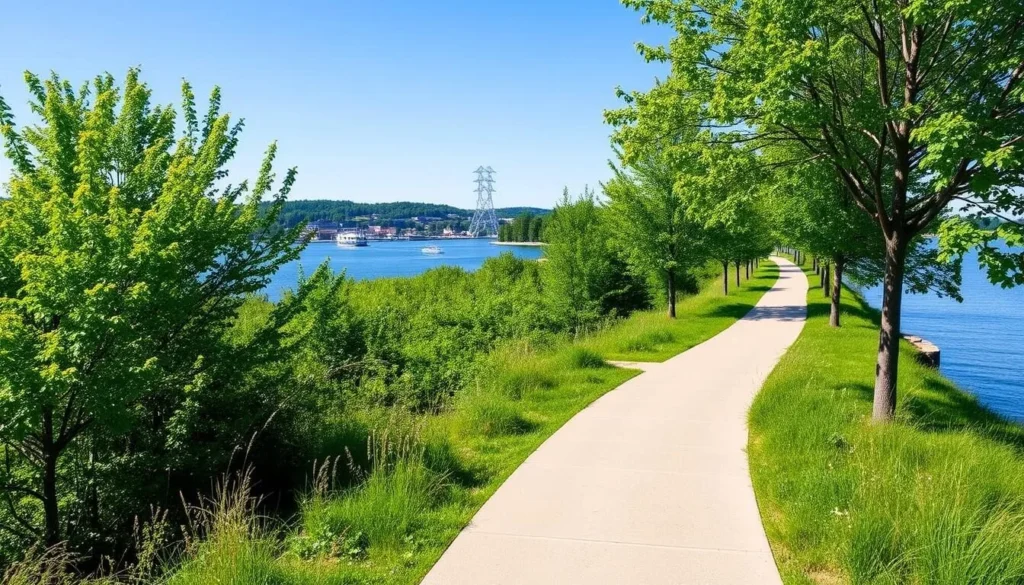 Image of the Cayuga Waterfront Trail