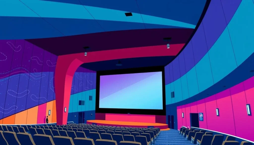 Image of the Challenger Learning Center's IMAX theater