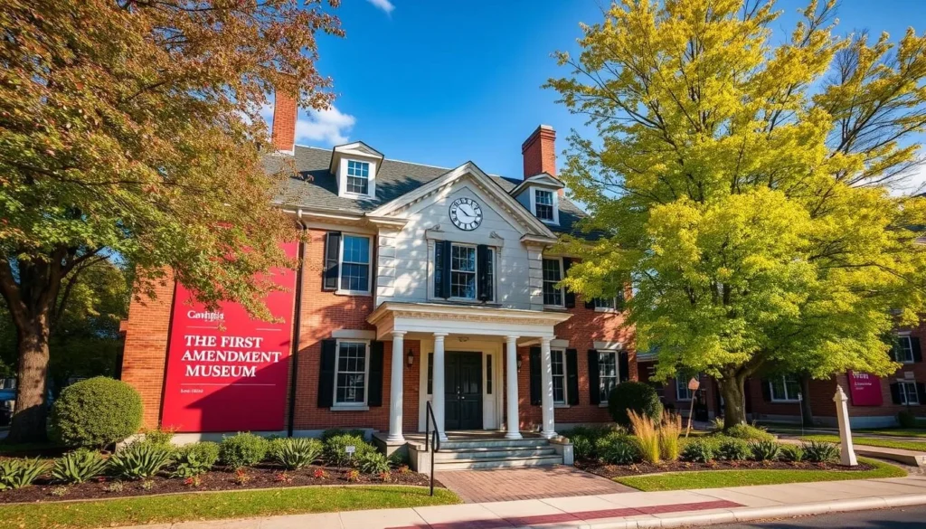 Image of the First Amendment Museum at the Gannett House
