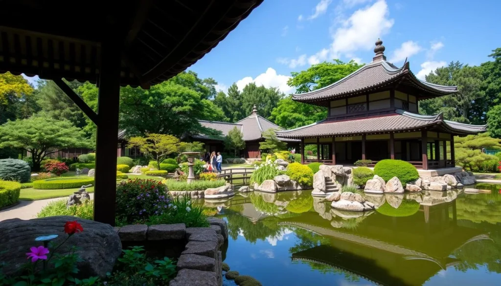 Image of the Fort Worth Botanic Garden's Japanese Garden