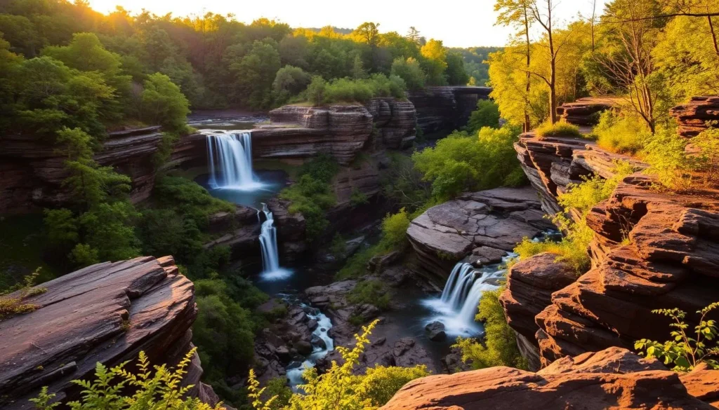 Image of the Gorge Trail at Buttermilk Falls