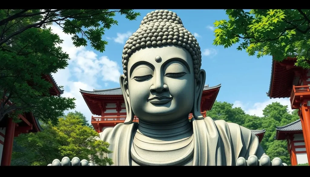 Image of the Great Buddha at Kotokuin Temple in Kamakura