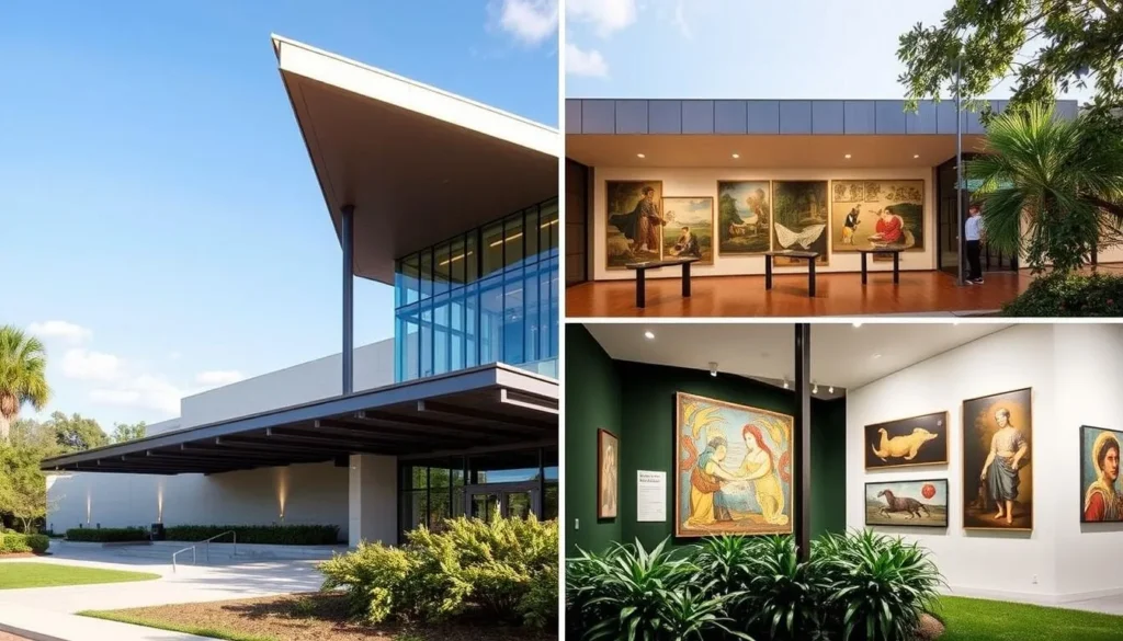 Image of the Harn Museum of Art's exterior or a notable exhibit